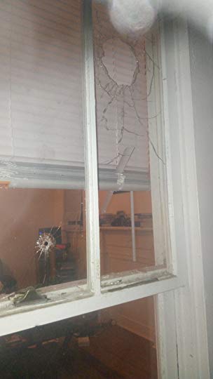 A Bullet Through My Front Window