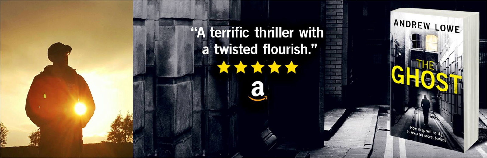 Article Image: Andrew Lowe Interview, Author of The Ghost