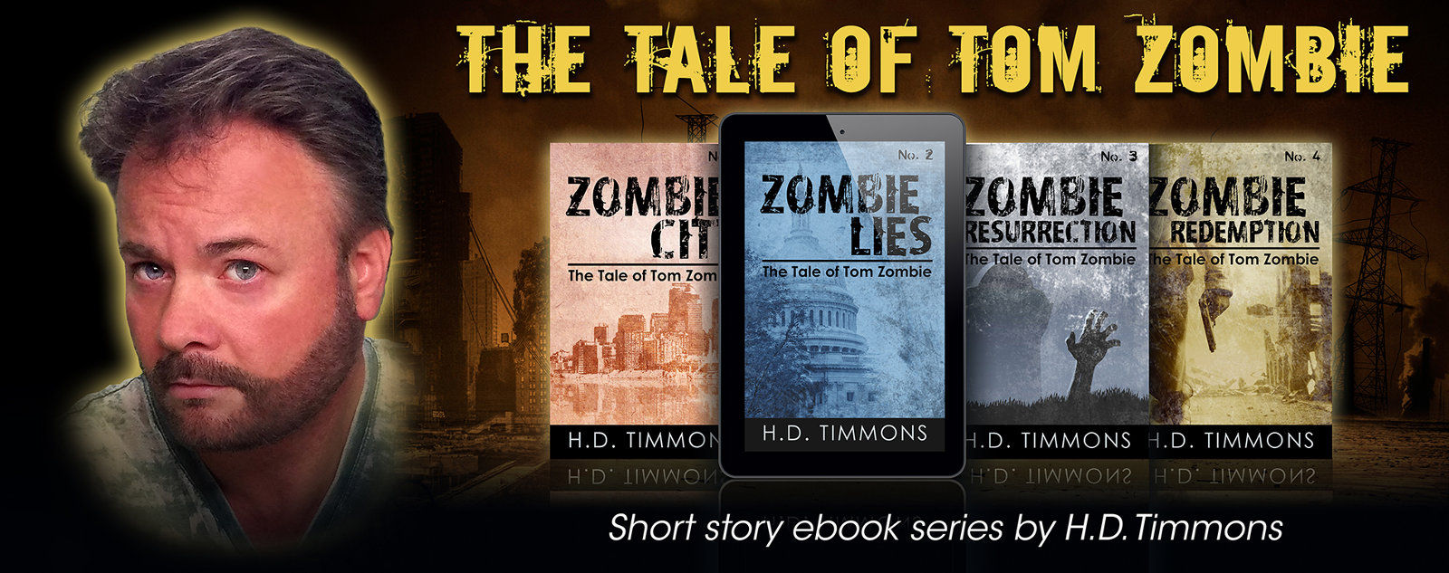 Article Image: HD Timmons Interview, Author of the Tom Zombie Series